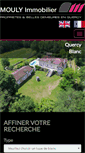 Mobile Screenshot of mouly-immobilier.com